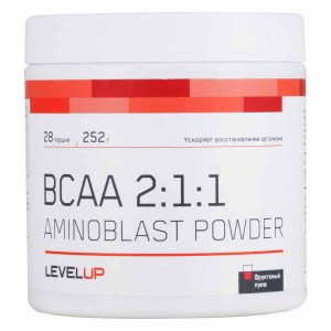 Aminoblast BCAA 2:1:1 Powder (252г) Aminoblast BCAA 2:1:1 Powder (252г)